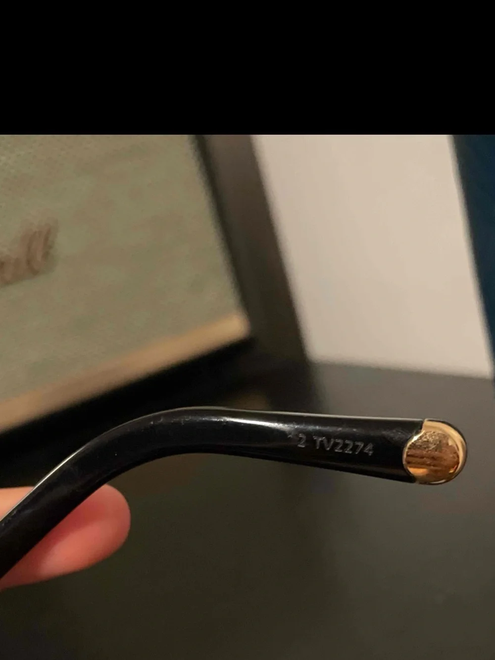 Louis Vuitton Black Cat-Eye Sunglasses